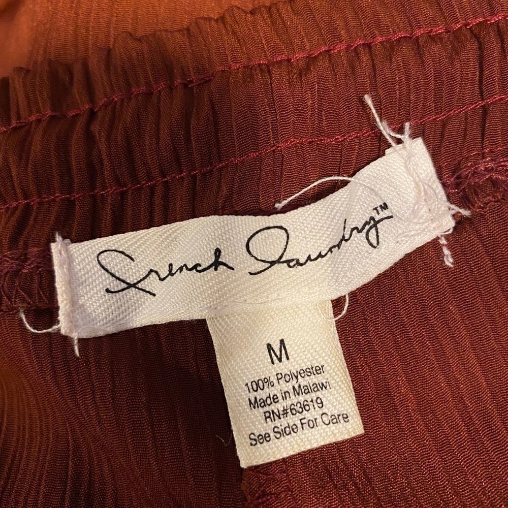 French Laundry Copper Palazzo Wide Leg Pants NWT - Picture 6 of 6